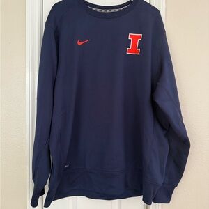 Nike University of Illinois Crewneck Sweatshirt - 3X